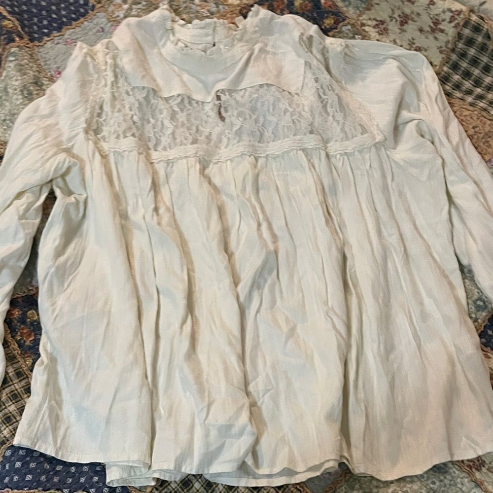 Nordstrom off-white blouse